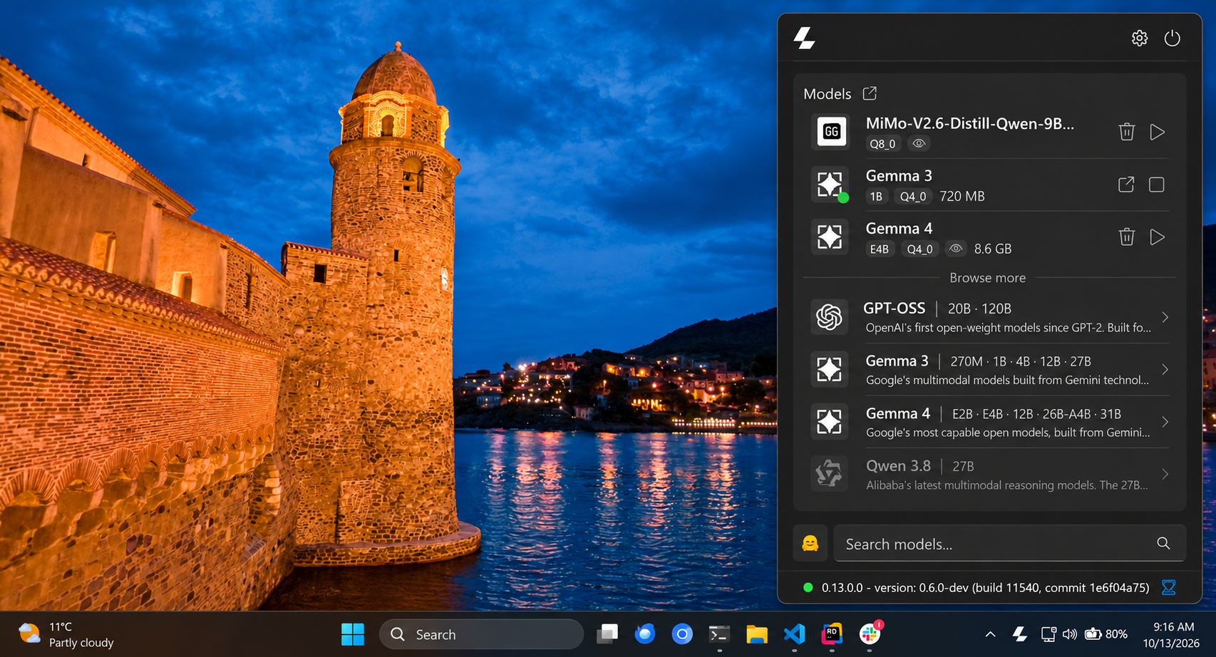 Hugging Face、Windowsのタスクトレイでllama.cppを動かす「Llama Windows」の関連画像