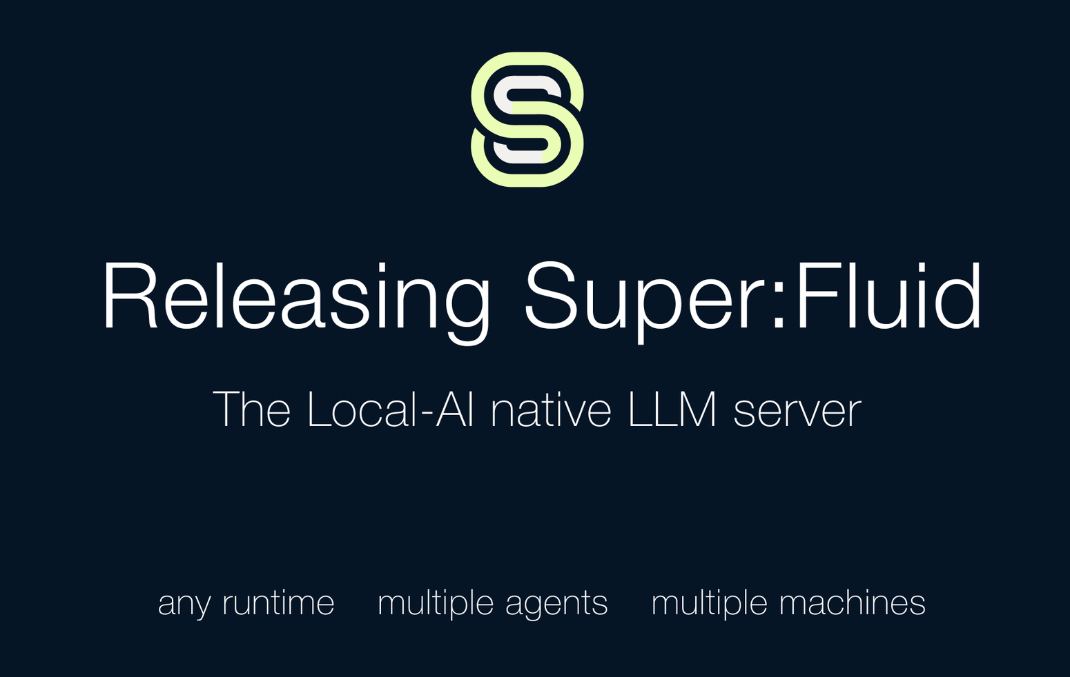 手元のPCで複数のエージェントがLLMを共有できる「Superfluid」の関連画像