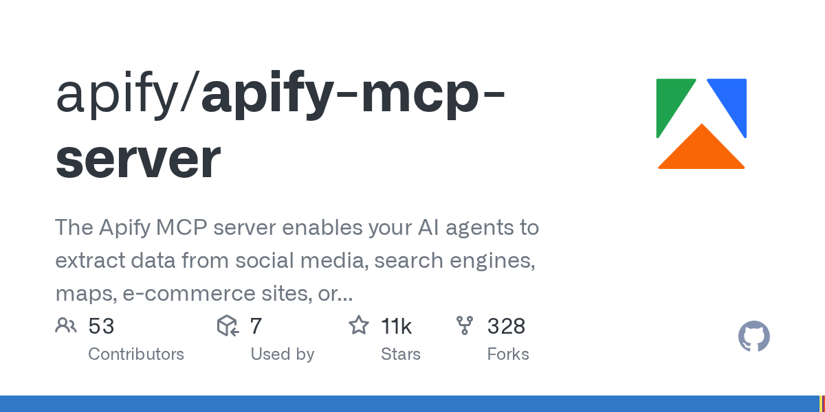 AIエージェントにウェブのデータを集めさせる「Apify MCP Server」の関連画像