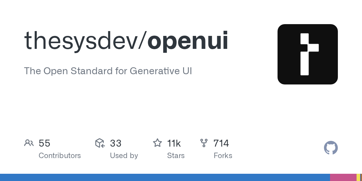OpenUI：生成UIのためのオープン標準の関連画像