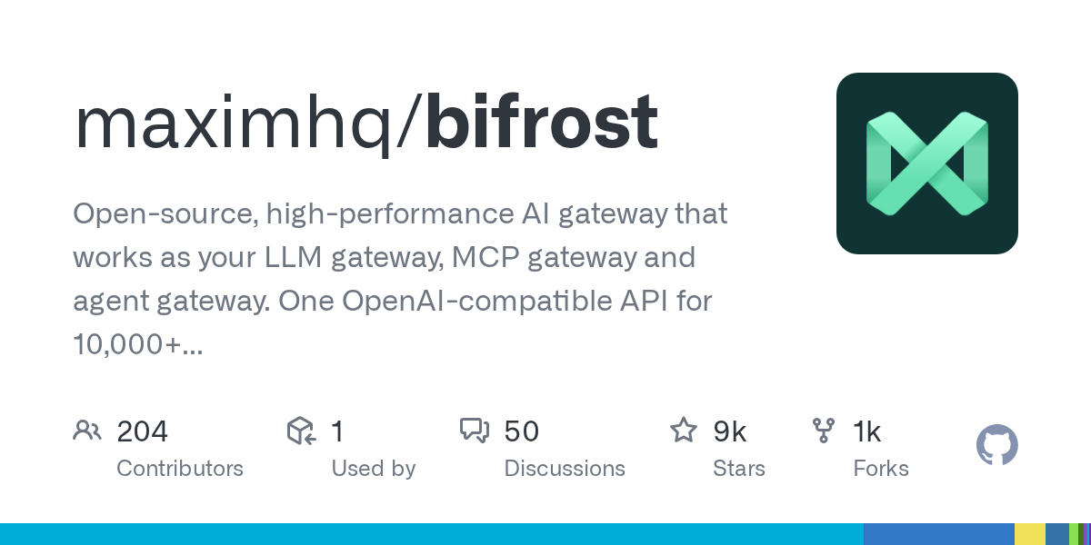複数のAIサービスを1つのAPIにまとめるAIゲートウェイ「Bifrost」の関連画像